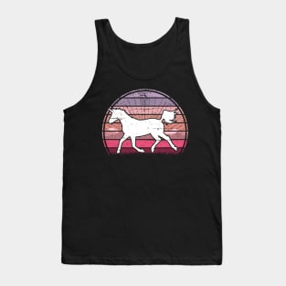 Unicorn Pink Sunset Tank Top